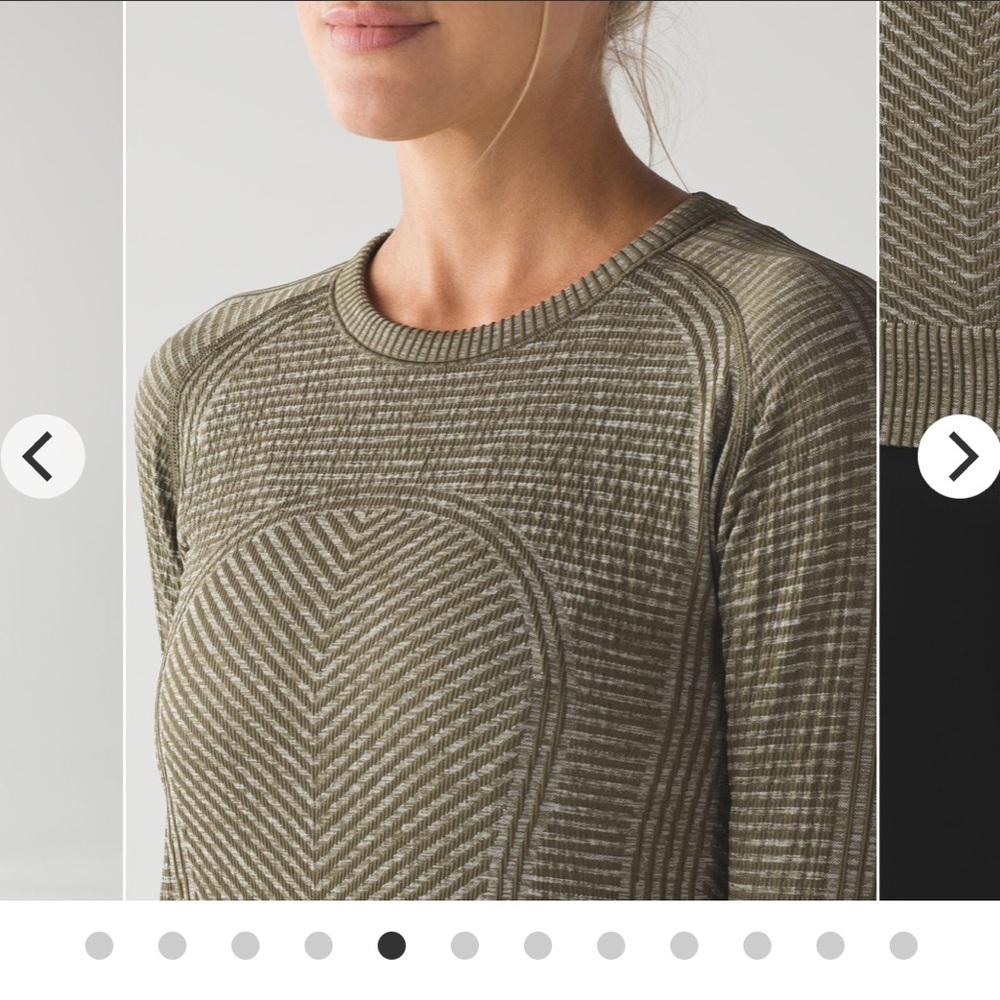 Lululemon Rest Less Pullover Heathered Military Green Women’s Size 2 - Picture 12 of 13